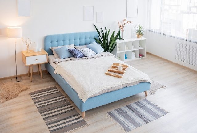 10 idées déco pour une chambre au total look bleu