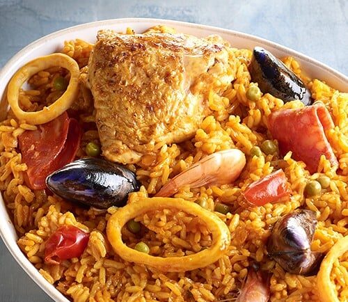 Livraison de Paella