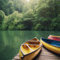canoe dans les landes