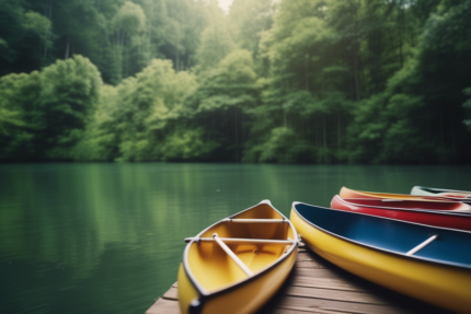 canoe dans les landes