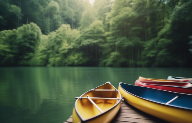 canoe dans les landes
