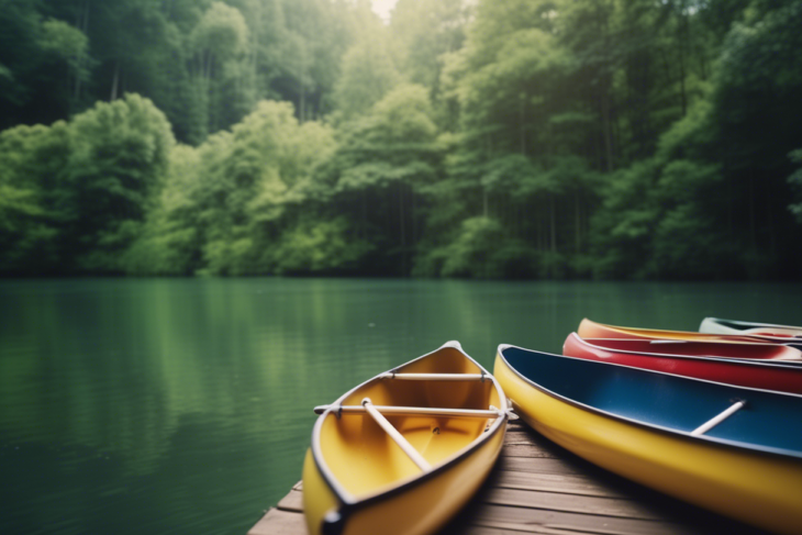 canoe dans les landes