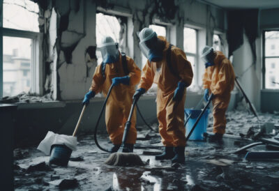 Entreprise nettoyage après sinistre