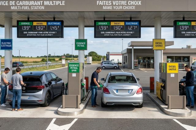 Le match des énergies : essence, diesel ou électrique, quel carburant choisir cette année ?