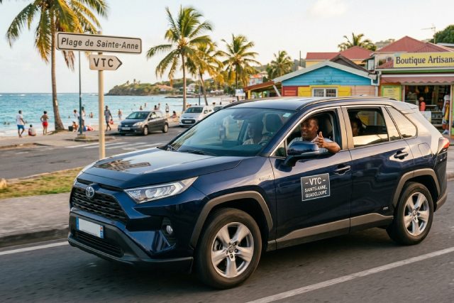 Réservez Votre Taxi VTC à Sainte-Anne : Alliez Confort et Facilité Trajet