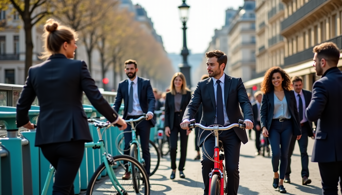 Comment choisir un service de location de vélo d’entreprise sur Paris
